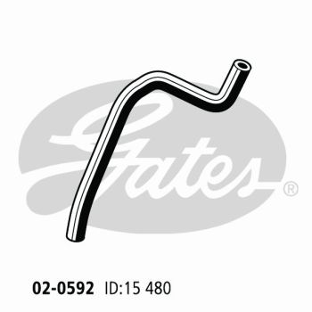 Gates 02-0592 Radiator Hose