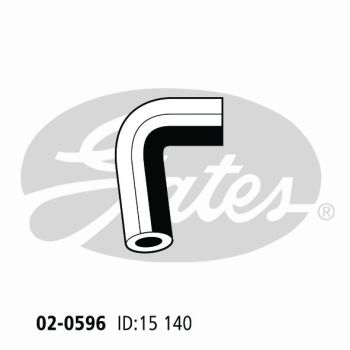 Gates 02-0596 Radiator Hose