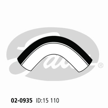Gates 02-0935 Radiator Hose
