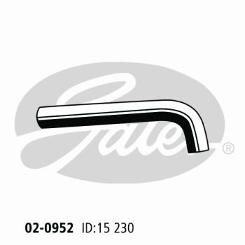 Gates 02-0952 Radiator Hose