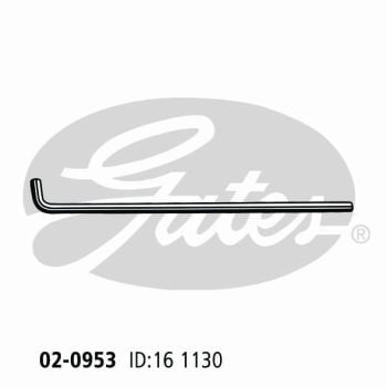 Gates 02-0953 Radiator Hose