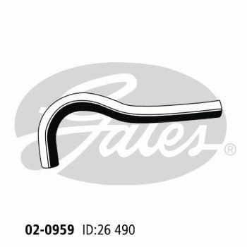 Gates 02-0959 Radiator Hose