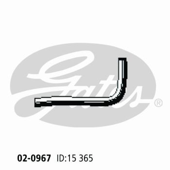 Gates 02-0967 Radiator Hose