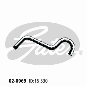 Gates 02-0969 Radiator Hose