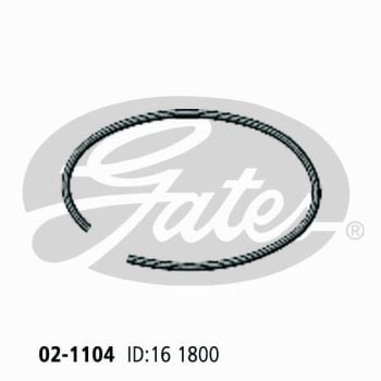 Gates 02-1104 Radiator Hose