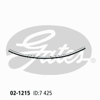 Gates 02-1215 Radiator Hose