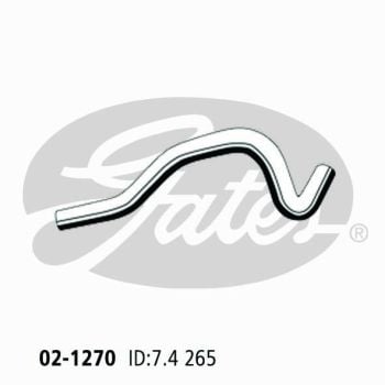 Gates 02-1270 Radiator Hose