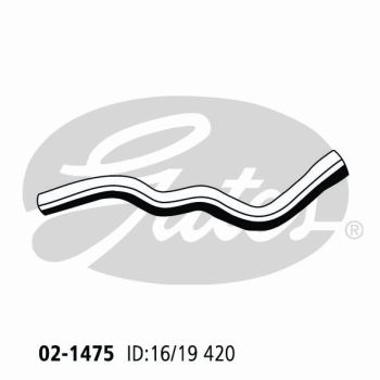Gates 02-1475 Radiator Hose