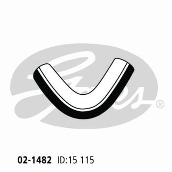 Gates 02-1482 Radiator Hose