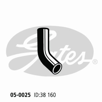 Gates 05-0025 Radiator Hose