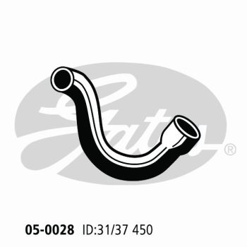 Gates 05-0028 Radiator Hose