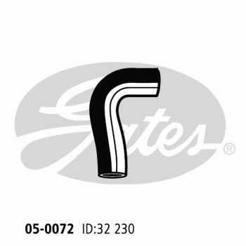 Gates 05-0072 Radiator Hose