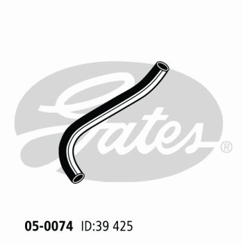 Gates 05-0074 Radiator Hose