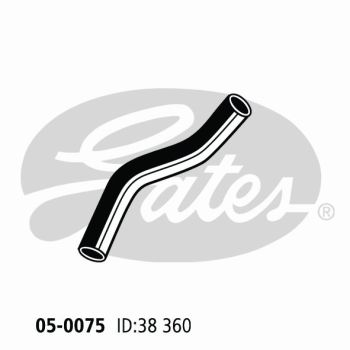 Gates 05-0075 Radiator Hose