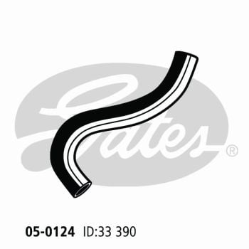 Gates 05-0124 Radiator Hose