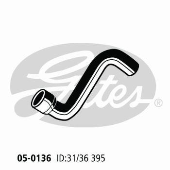 Gates 05-0136 Radiator Hose