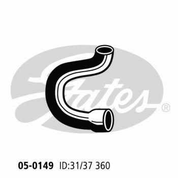 Gates 05-0149 Radiator Hose