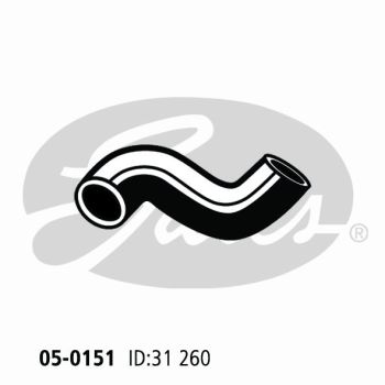 Gates 05-0151 Radiator Hose