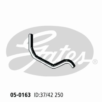 Gates 05-0163 Radiator Hose