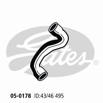 Gates 05-0178 Radiator Hose