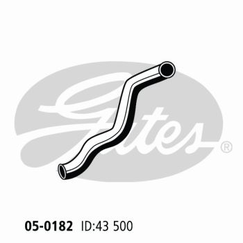 Gates 05-0182 Radiator Hose