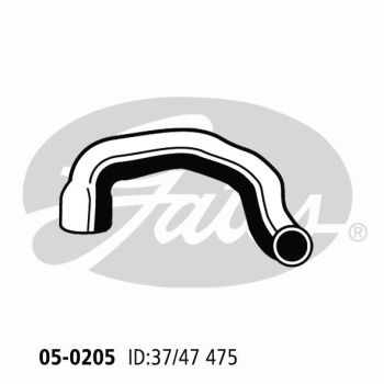 Gates 05-0205 Radiator Hose