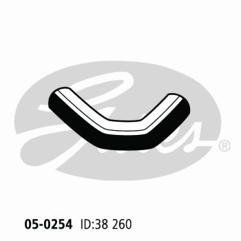 Gates 05-0254 Radiator Hose