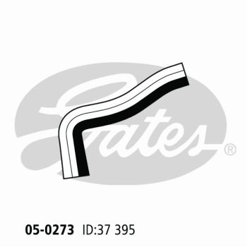 Gates 05-0273 Radiator Hose