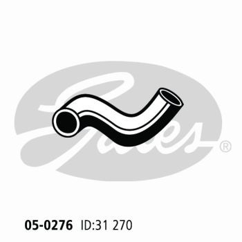 Gates 05-0276 Radiator Hose