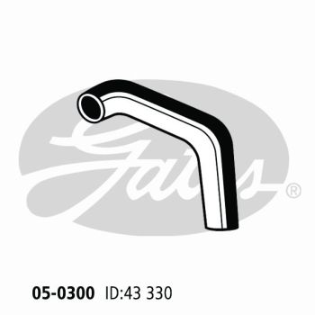 Gates 05-0300 Radiator Hose