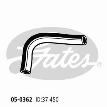Gates 05-0362 Radiator Hose
