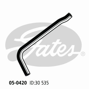 Gates 05-0420 Radiator Hose