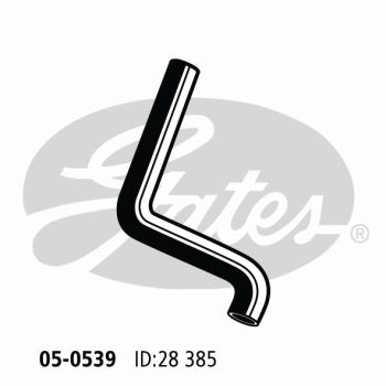Gates 05-0539 Radiator Hose