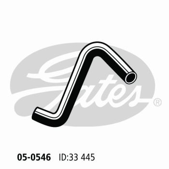 Gates 05-0546 Radiator Hose