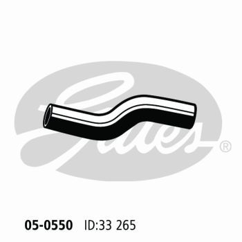 Gates 05-0550 Radiator Hose