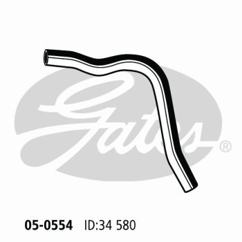 Gates 05-0554 Radiator Hose