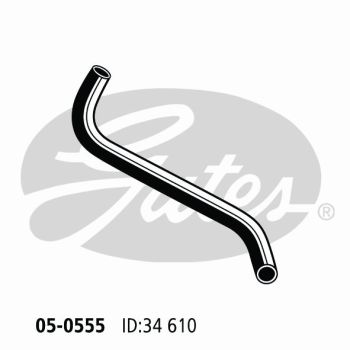Gates 05-0555 Radiator Hose