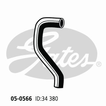 Gates 05-0566 Radiator Hose