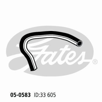 Gates 05-0583 Radiator Hose