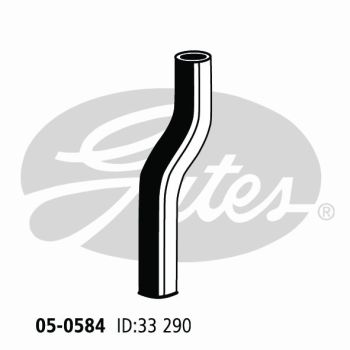 Gates 05-0584 Radiator Hose