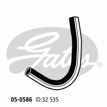 Gates 05-0586 Radiator Hose