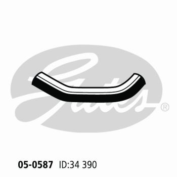 Gates 05-0587 Radiator Hose