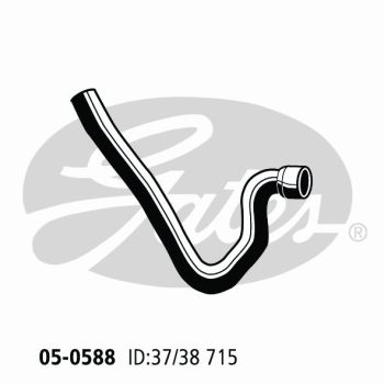 Gates 05-0588 Radiator Hose