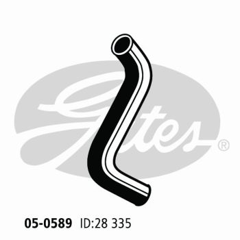 Gates 05-0589 Radiator Hose