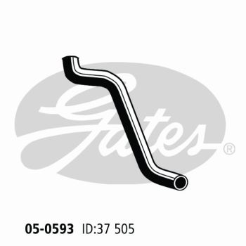 Gates 05-0593 Radiator Hose