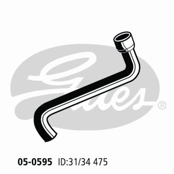 Gates 05-0595 Radiator Hose