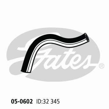 Gates 05-0602 Radiator Hose