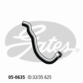 Gates 05-0635 Radiator Hose