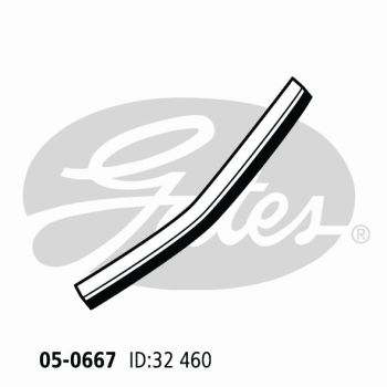 Gates 05-0667 Radiator Hose