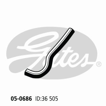 Gates 05-0686 Radiator Hose
